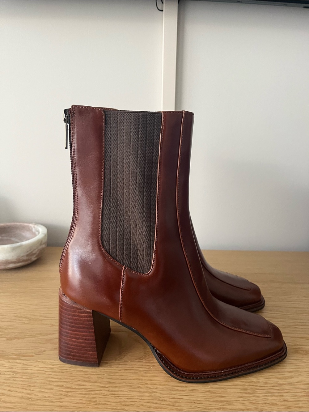 Steve Madden Women's Downtown Block-Heel Chelsea Booties